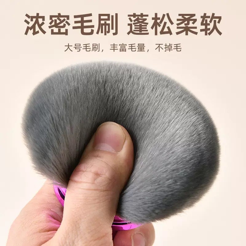 Large Body Brush Multifunctional Neck Portable Mushroom Head Blush Loose Powder Brush Body Lotion Makeup Brush - Image 5